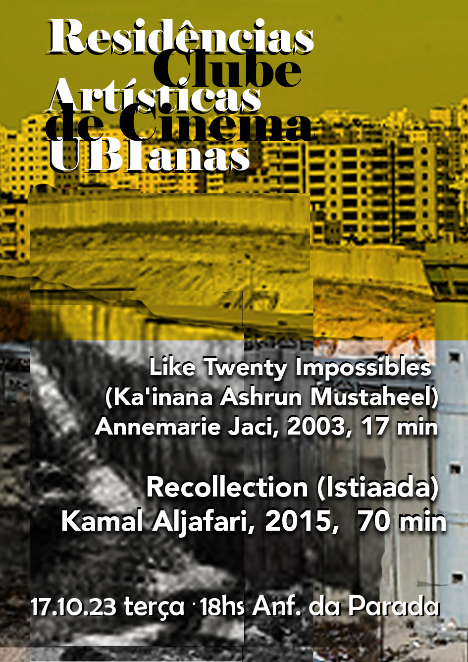 Like Twenty Impossibles (Annemarie Jaci); Recollection (Istiaada)