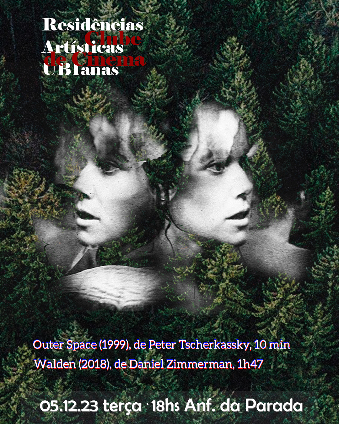 Outer Space (Peter Tscherkassky); Walden (Daniel Zimmerman)